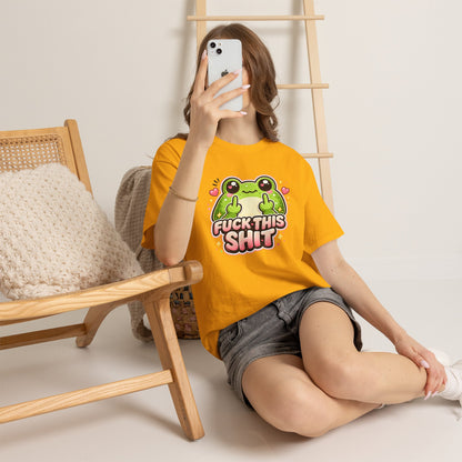 Cute Frog 'Fuck This Shit' T-Shirt