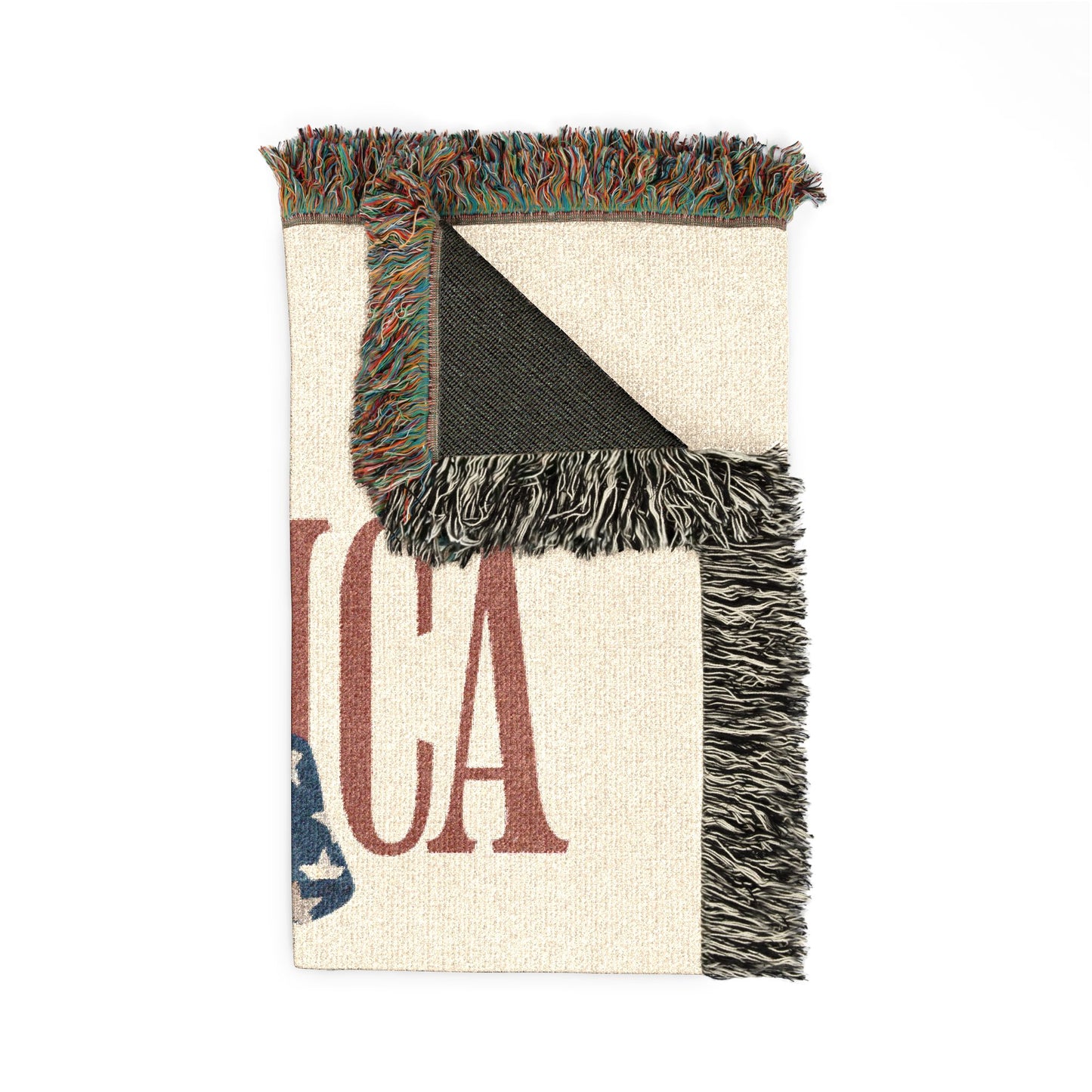 America Cherry Woven Blanket