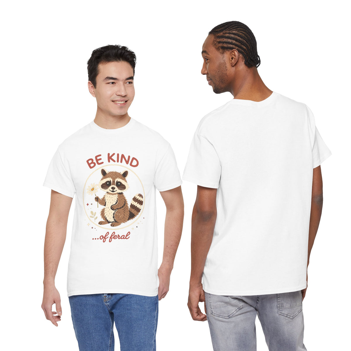 "Be Kind...of Feral" Raccoon Graphic Tee