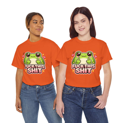 Cute Frog 'Fuck This Shit' T-Shirt