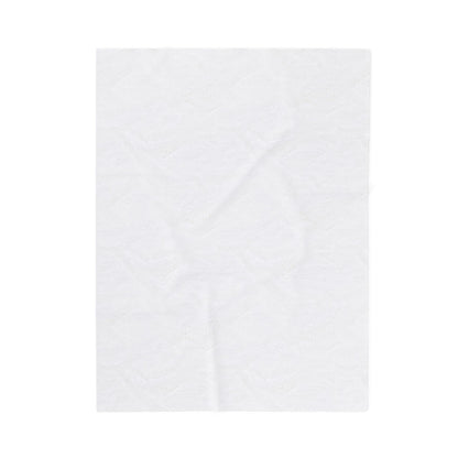 American Stars Velveteen Plush Blanket — Patriotic Red White & Blue Throw