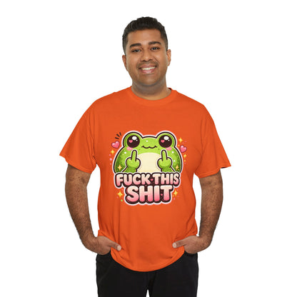 Cute Frog 'Fuck This Shit' T-Shirt