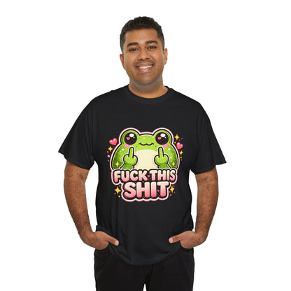 Cute Frog 'Fuck This Shit' T-Shirt