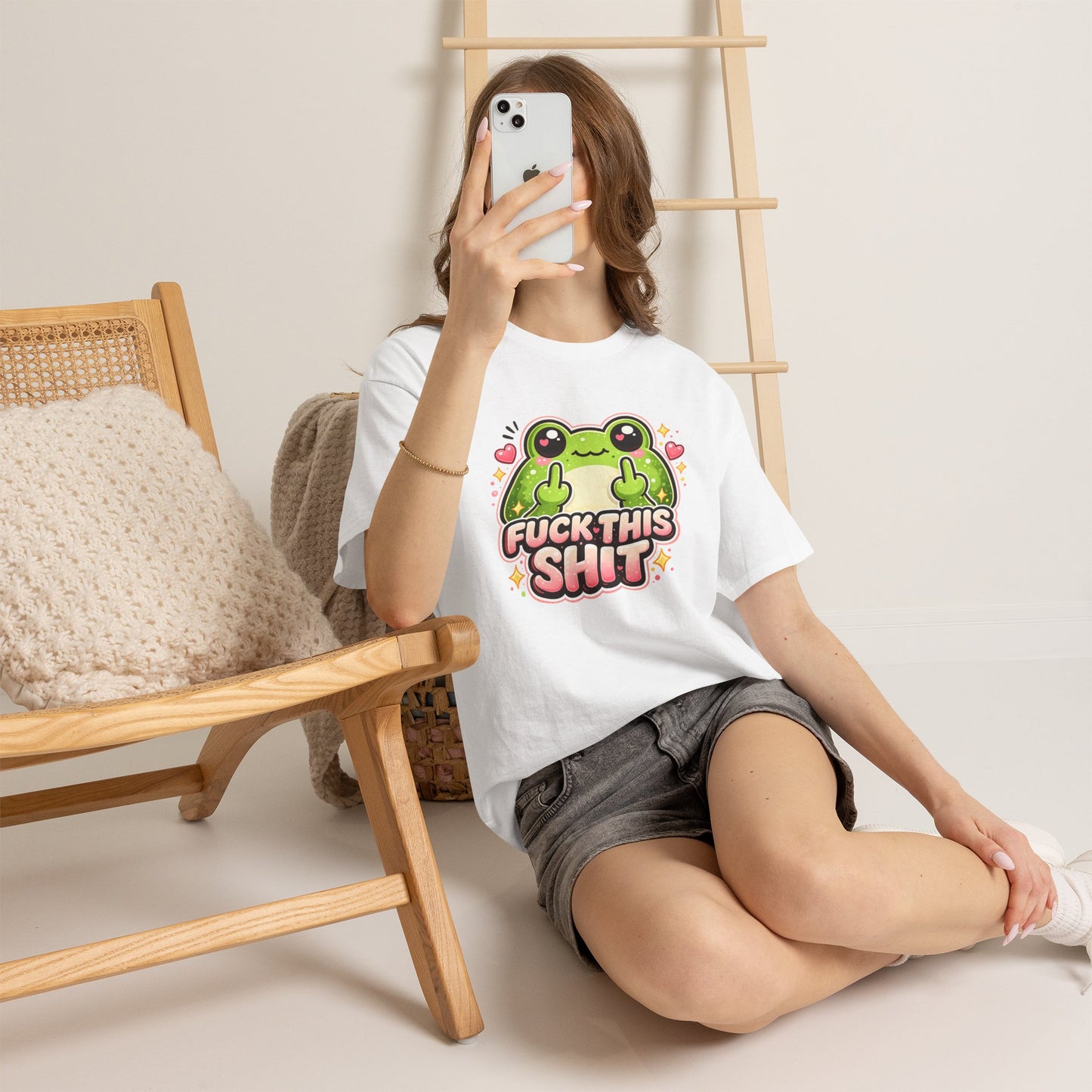 Cute Frog 'Fuck This Shit' T-Shirt