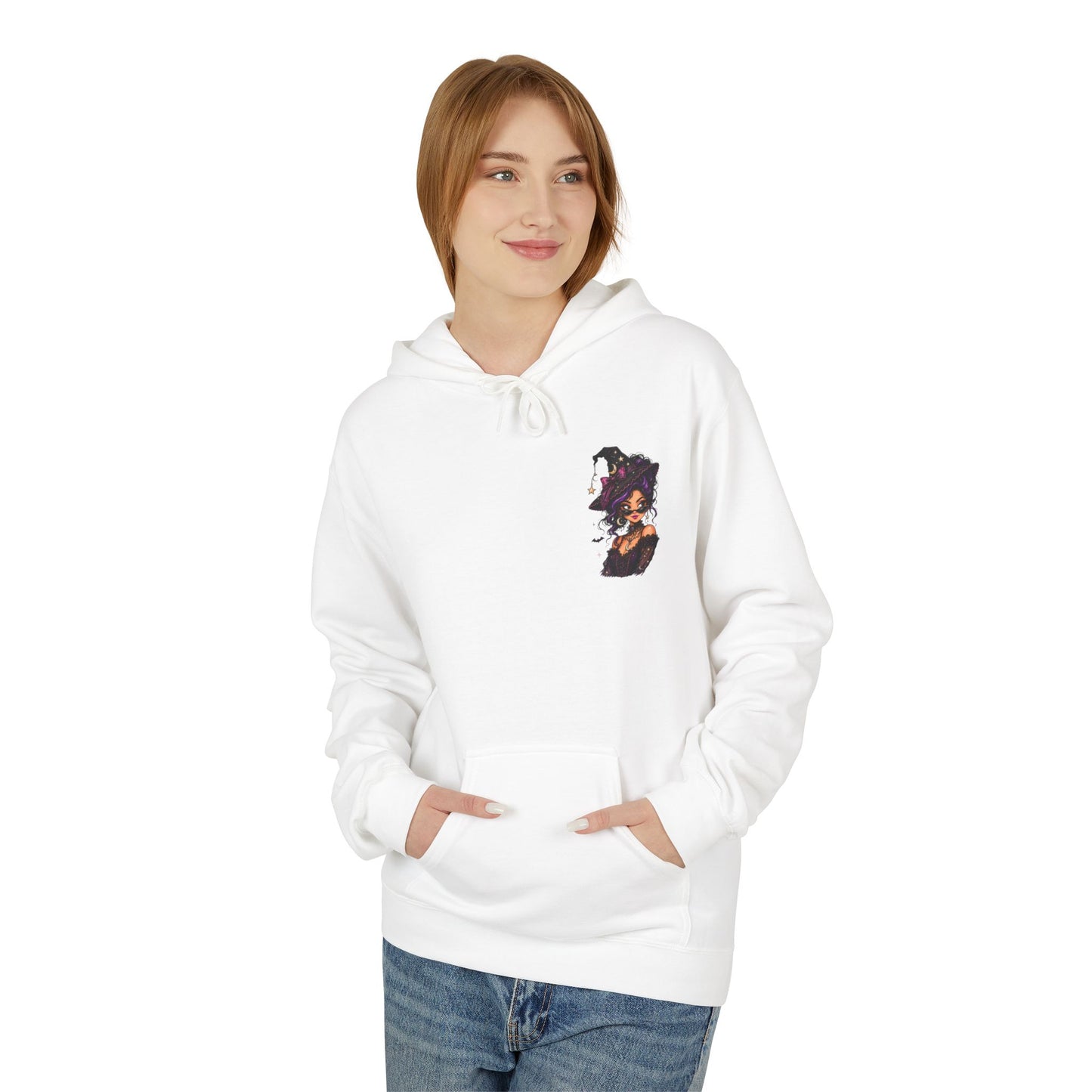 Witchy Graphic Hoodie — “All the Good Ones Are a Little Crazy” Halloween Sweatshirt