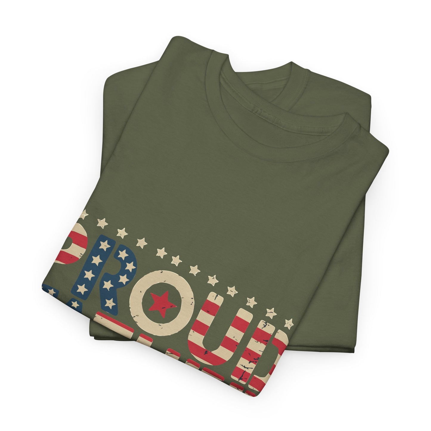T-Shirt — "Proud Father of Few Dumbass Kids" Patriotic Graphic Tee