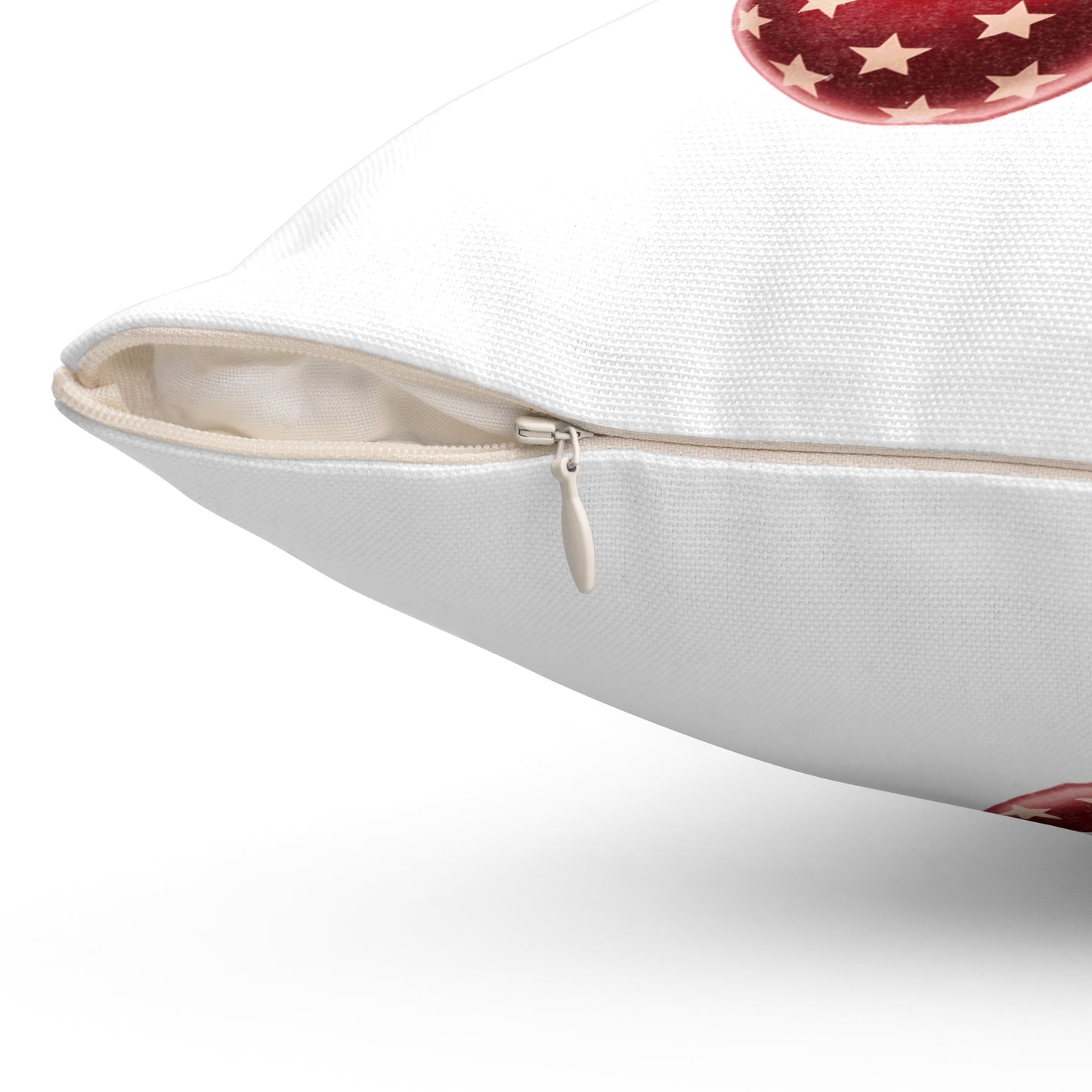 America Cherry Flag Decorative Pillow