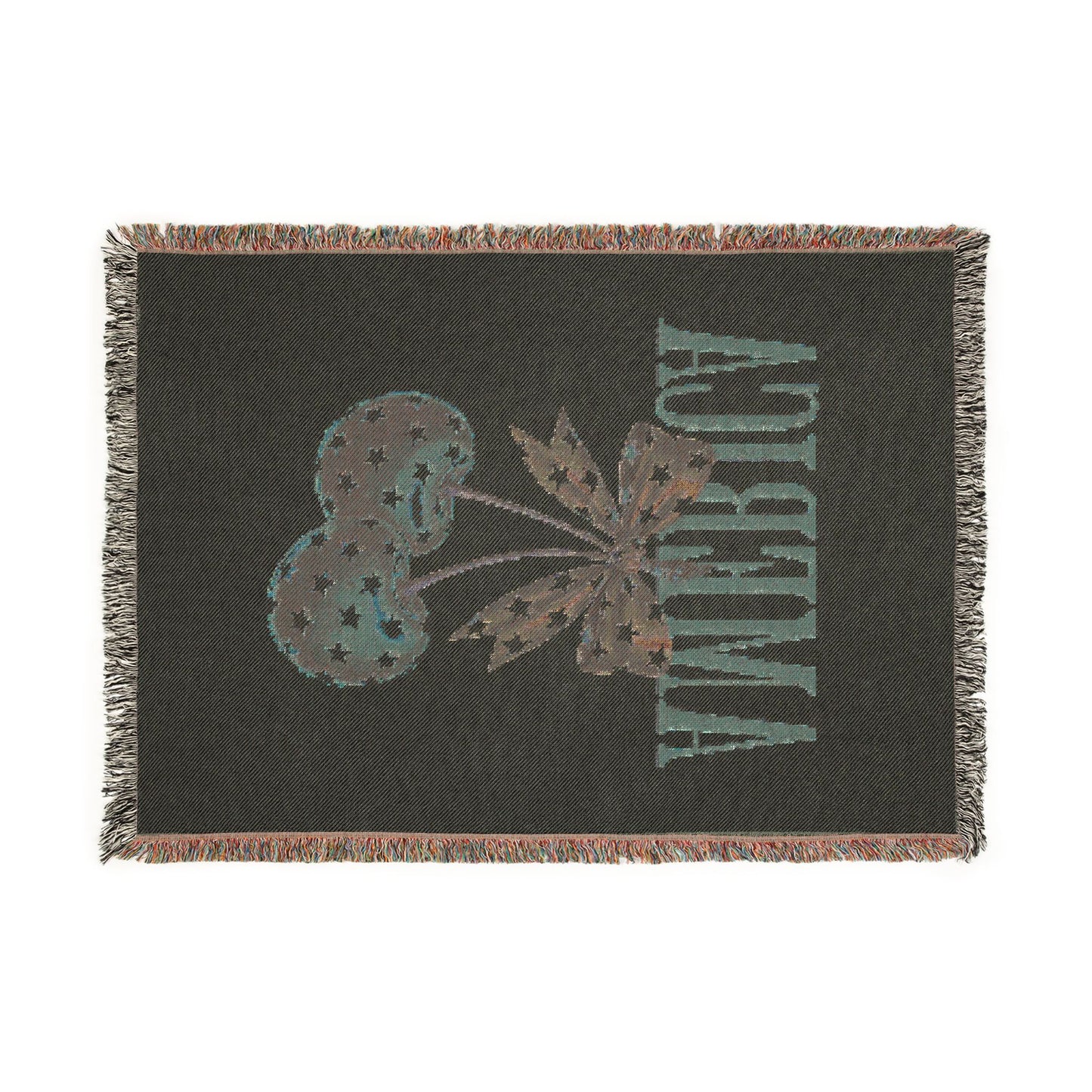 America Cherry Woven Blanket