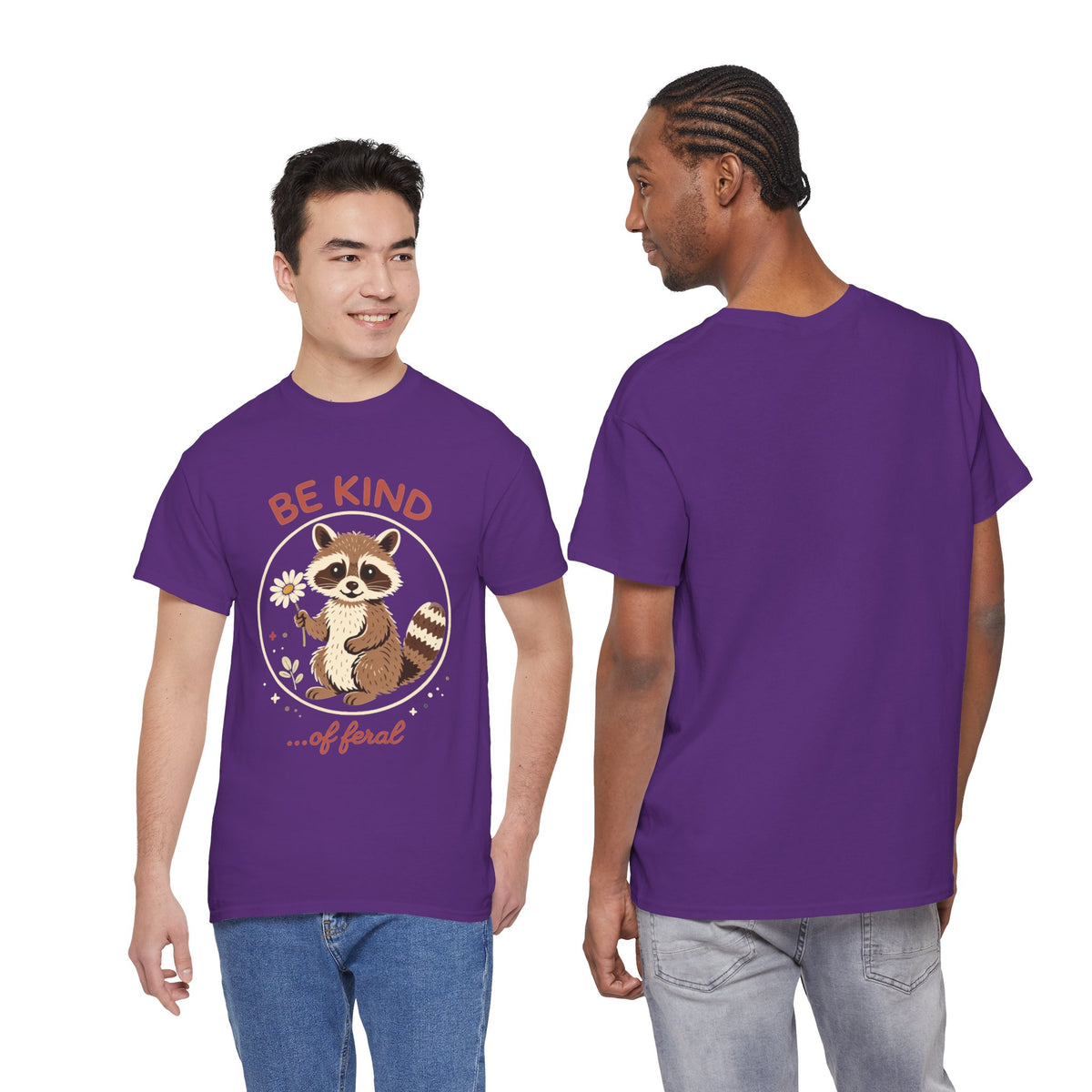 "Be Kind...of Feral" Raccoon Graphic Tee