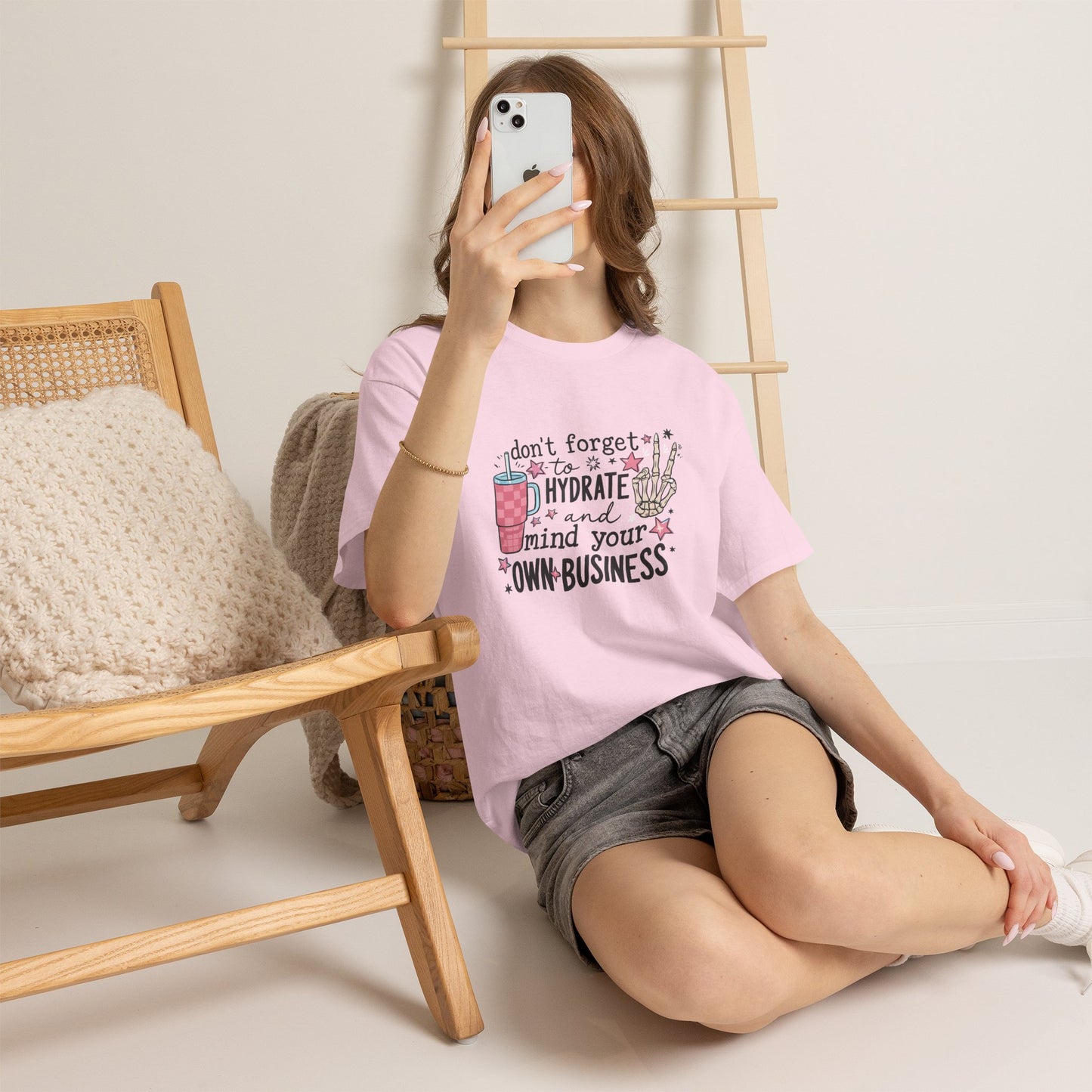 Hydrate & Mind Your Own Business Tee