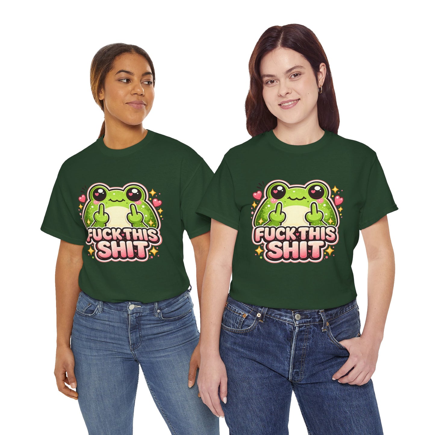 Cute Frog 'Fuck This Shit' T-Shirt