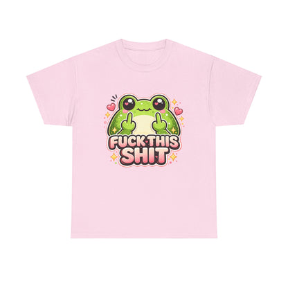 Cute Frog 'Fuck This Shit' T-Shirt