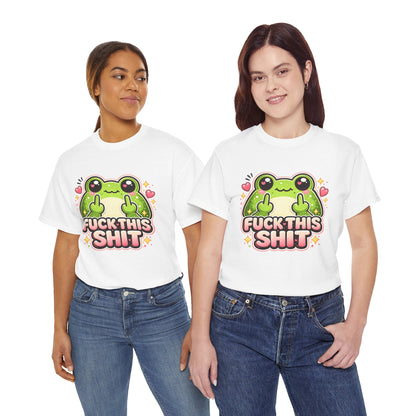 Cute Frog 'Fuck This Shit' T-Shirt