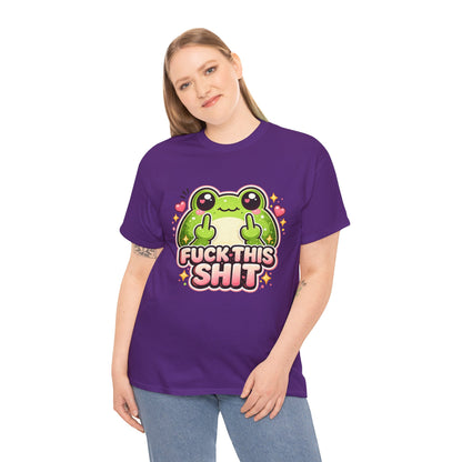 Cute Frog 'Fuck This Shit' T-Shirt