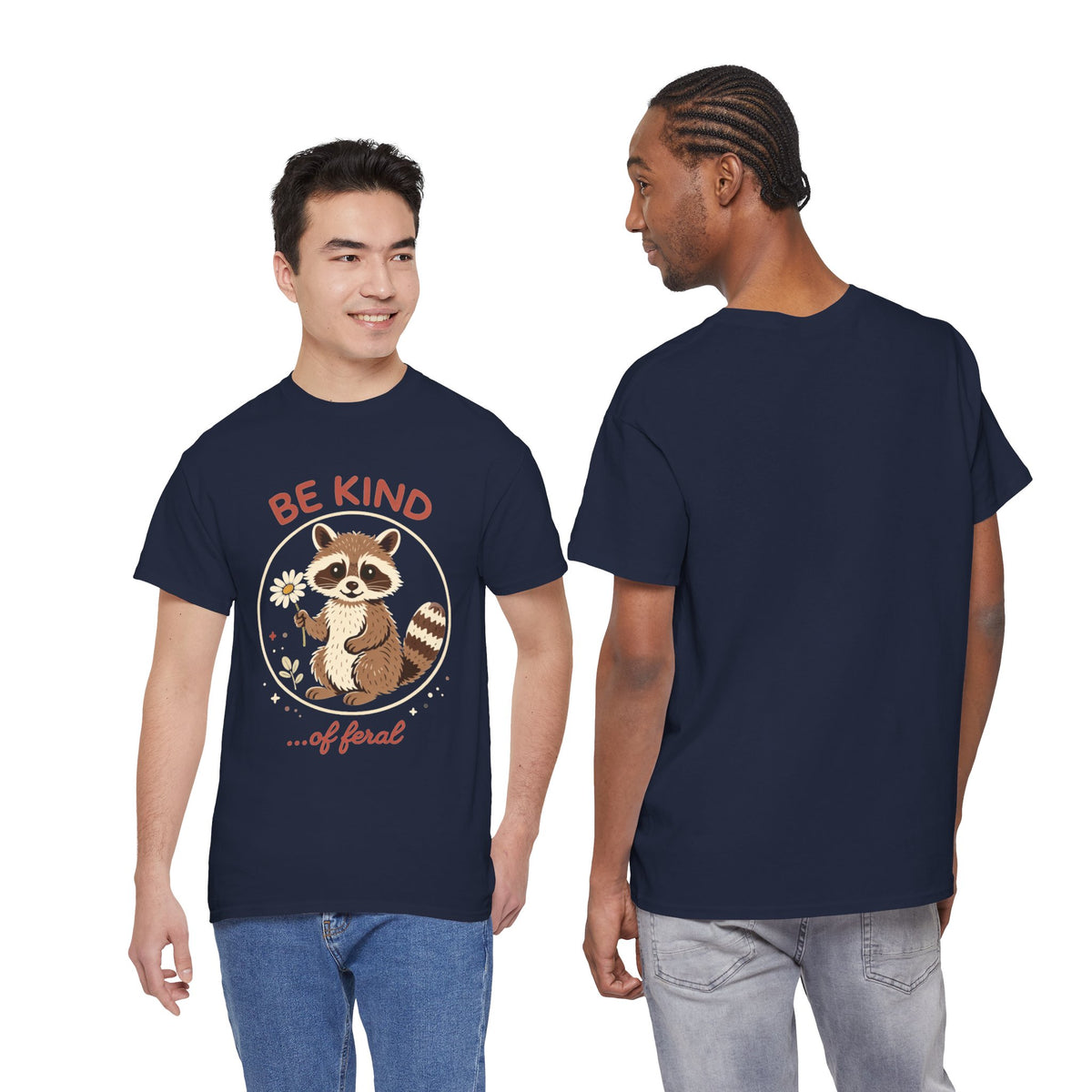 "Be Kind...of Feral" Raccoon Graphic Tee