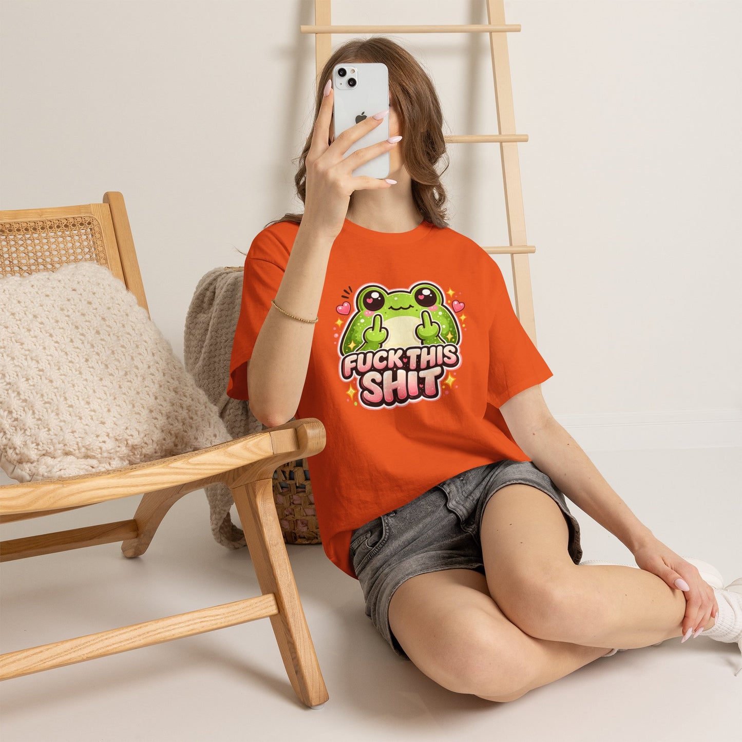 Cute Frog 'Fuck This Shit' T-Shirt