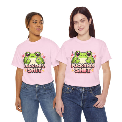 Cute Frog 'Fuck This Shit' T-Shirt