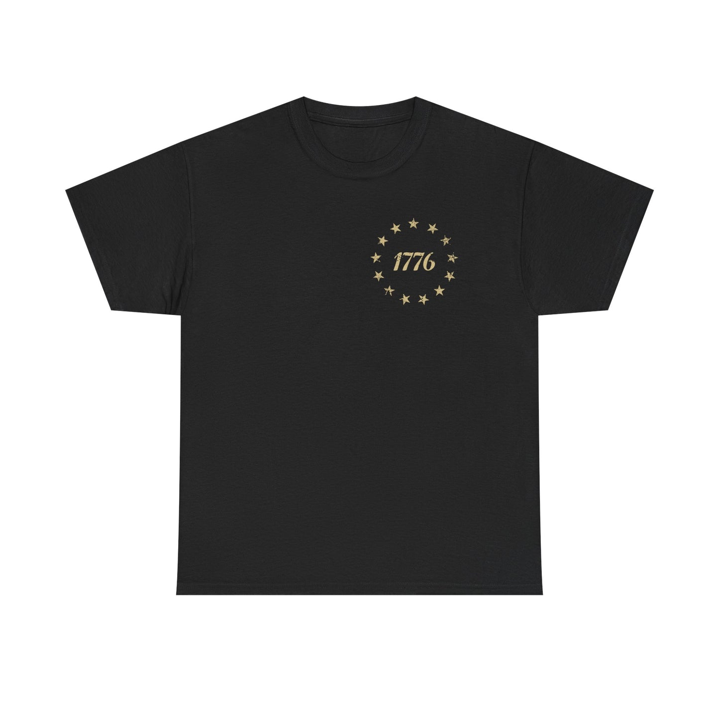 1776 We the People T-Shirt — Vintage Flag Constitution Graphic Tee