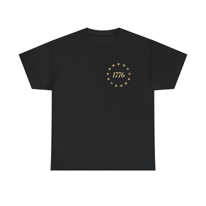 1776 We the People T-Shirt — Vintage Flag Constitution Graphic Tee