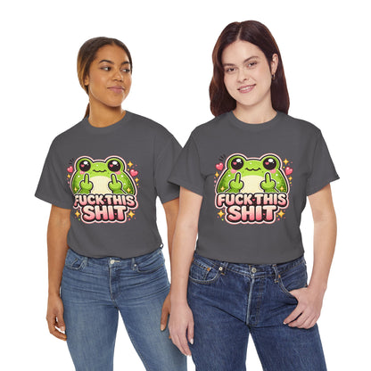 Cute Frog 'Fuck This Shit' T-Shirt