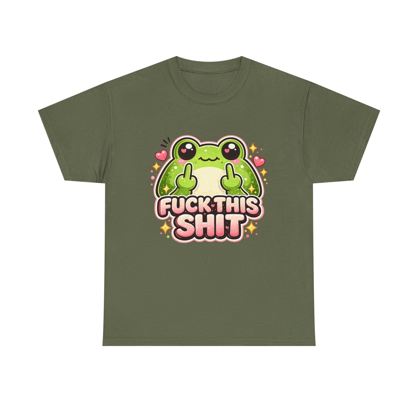 Cute Frog 'Fuck This Shit' T-Shirt