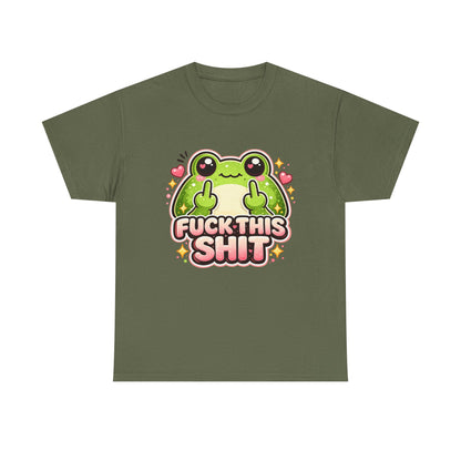 Cute Frog 'Fuck This Shit' T-Shirt