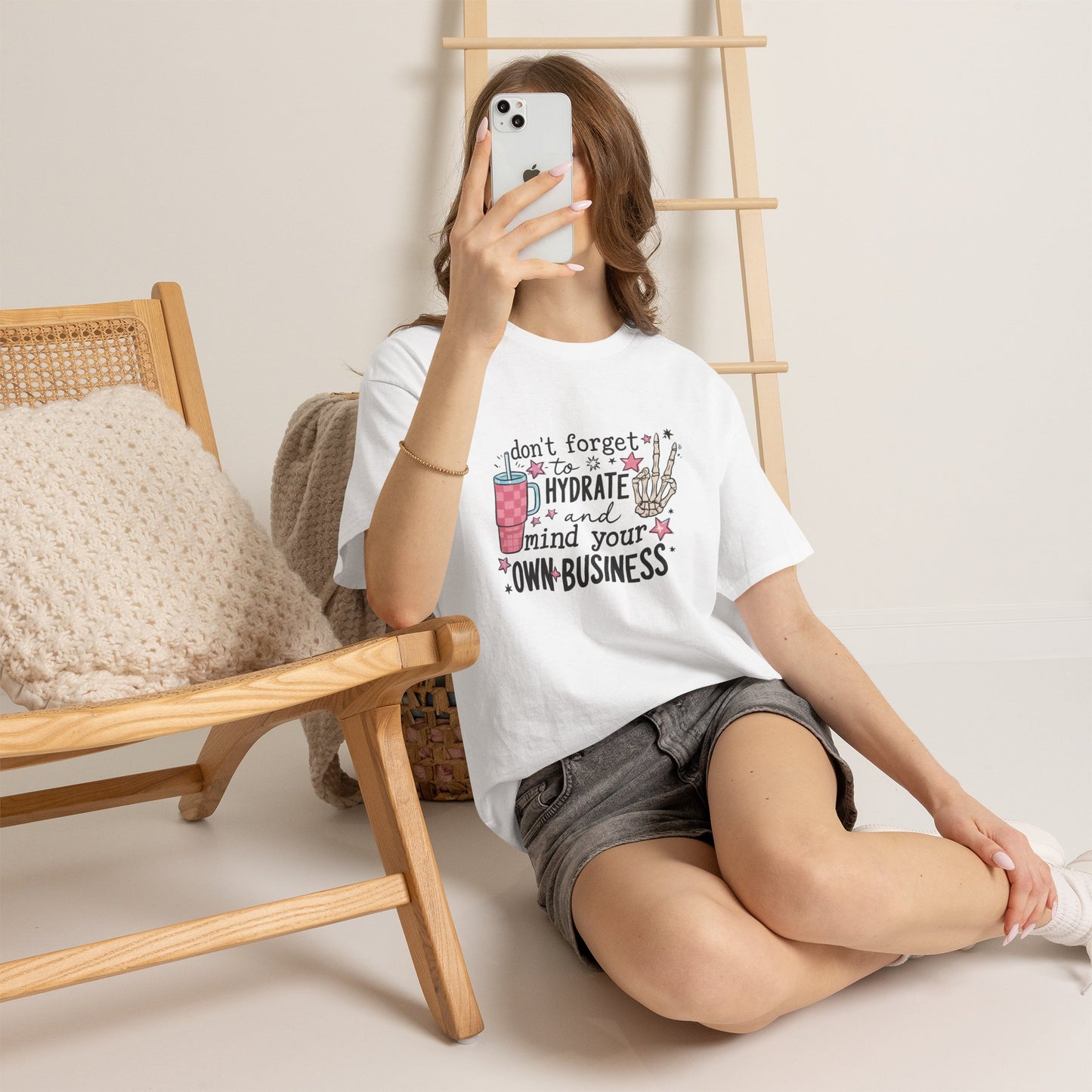 Hydrate & Mind Your Own Business Tee