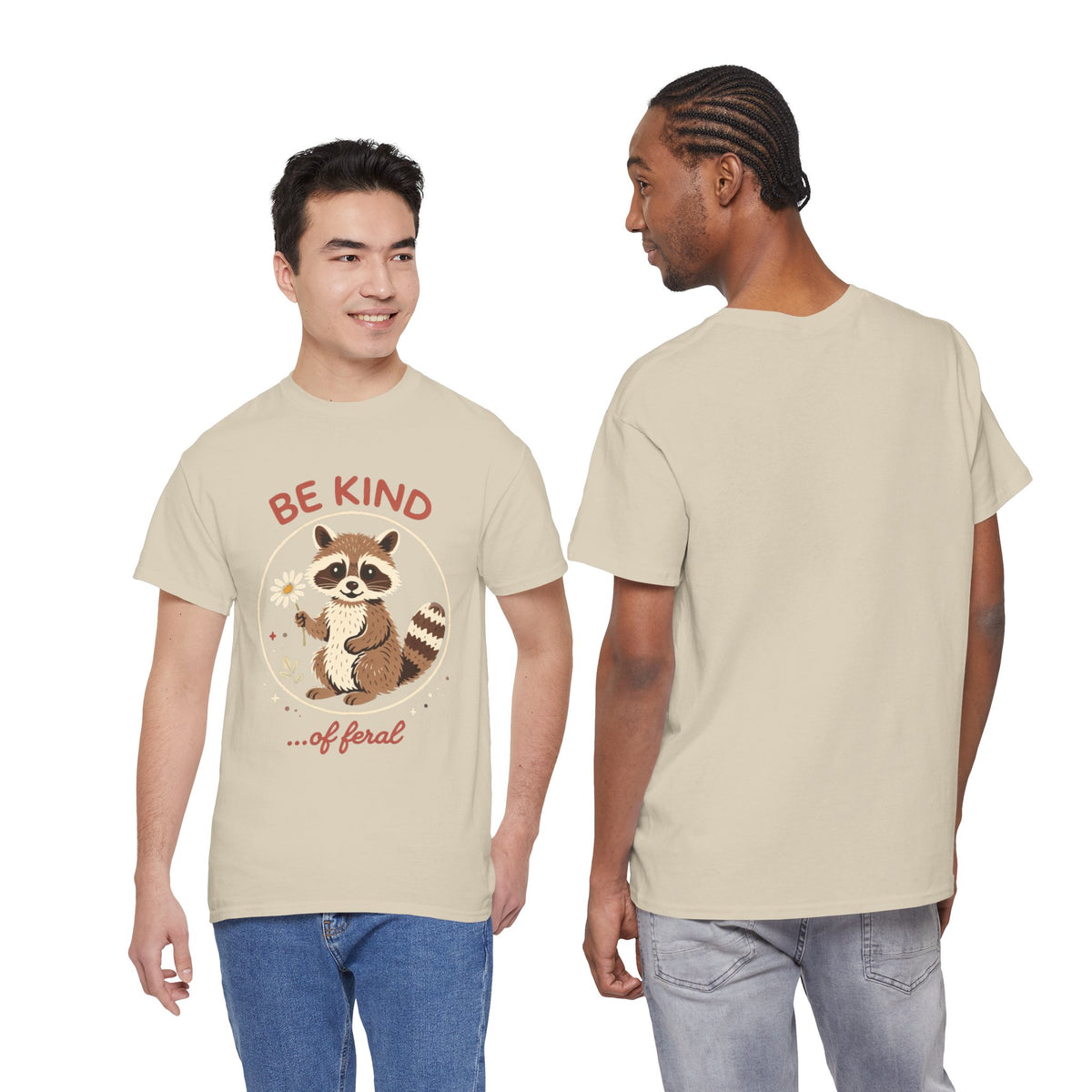 "Be Kind...of Feral" Raccoon Graphic Tee